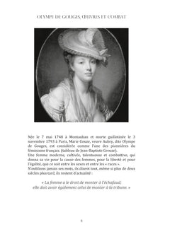 Olympe de Gouges : Oeuvres et combat