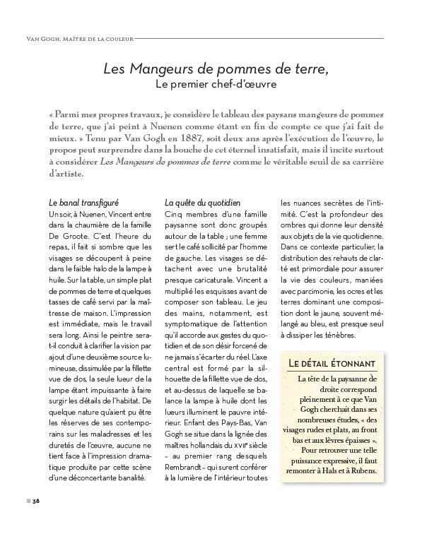 Van Gogh, Maître de la couleur