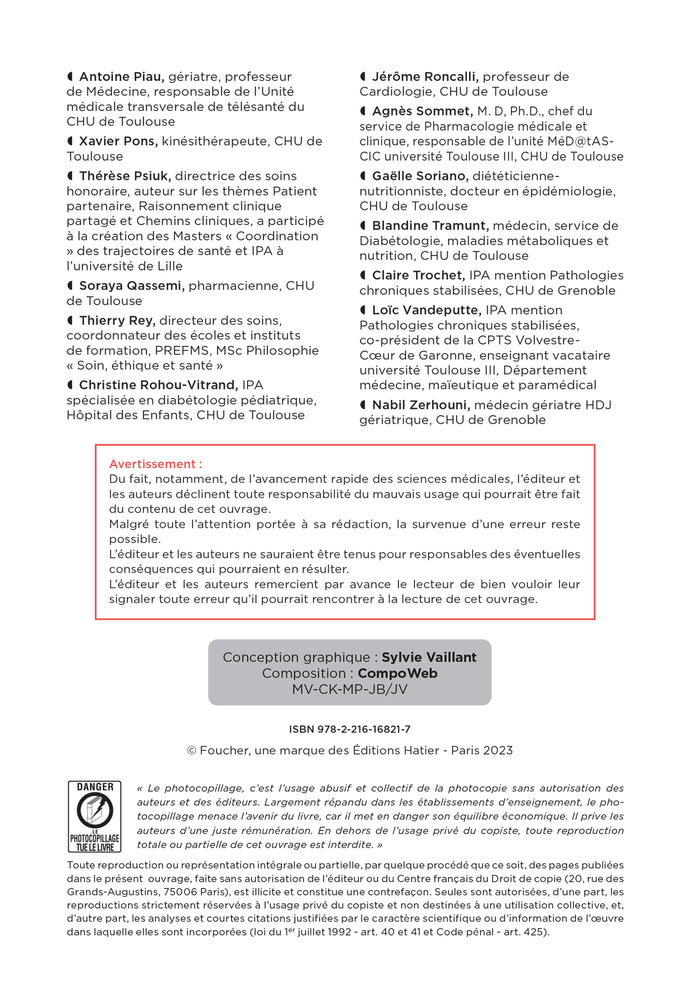 Infirmier en Pratique Avancée - IPA - Pathologies chroniques stabilisées