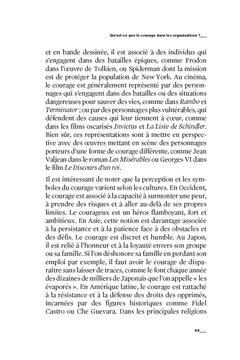 Oser le courage