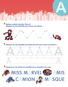 J'écris les lettres majuscules
