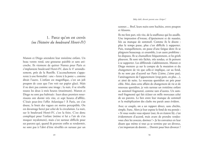 Baby clash, devenir parents sans s'étriper !