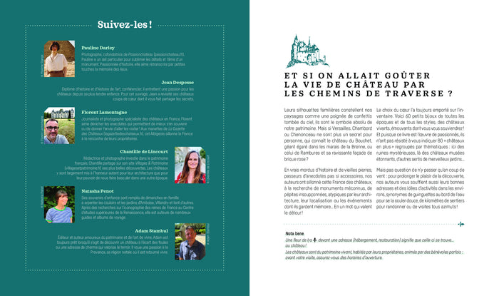 Des châteaux pas comme les autres