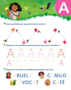 Disney - Encanto - Mon cahier effaçable - J'écris les lettres majuscules (3-6 ans)