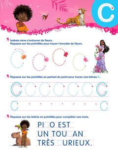 Disney - Encanto - Mon cahier effaçable - J'écris les lettres majuscules (3-6 ans)
