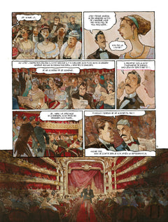 Hiver, à l'Opéra - édition toilée