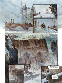 Hiver, à l'Opéra - édition toilée