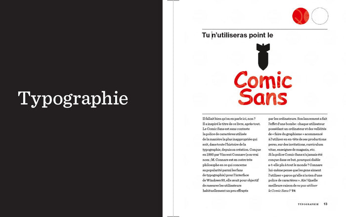 Tu n'utiliseras point le Comic Sans - 3e éd.