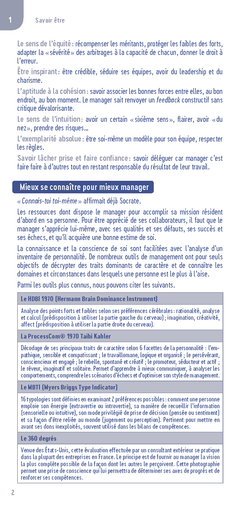 Le petit Management 2024