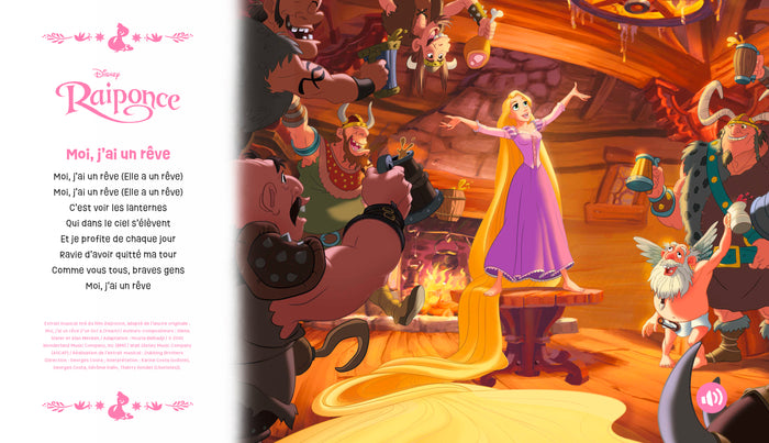 Disney Princesses - J'écoute et je chante (Livre sonore)