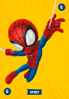 SPIDEY ET SES AMIS EXTRAORDINAIRES - Jeu de cartes - C'est qui le plus fort ? MARVEL