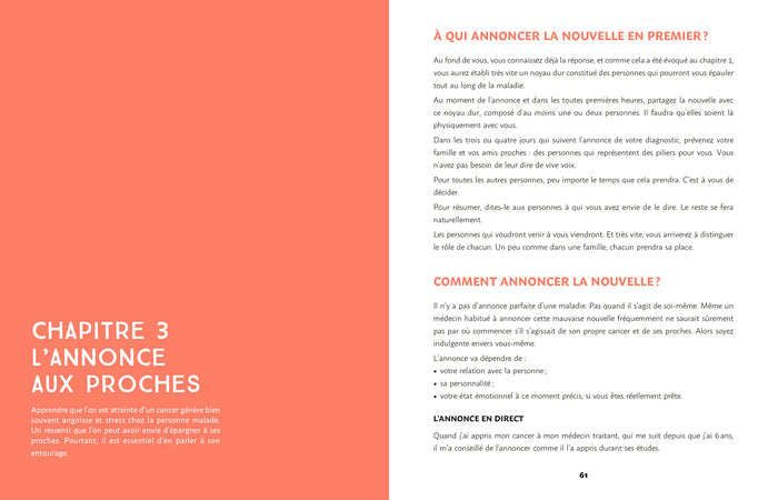 Le guide du cancer du sein pour les débutantes et leurs proches