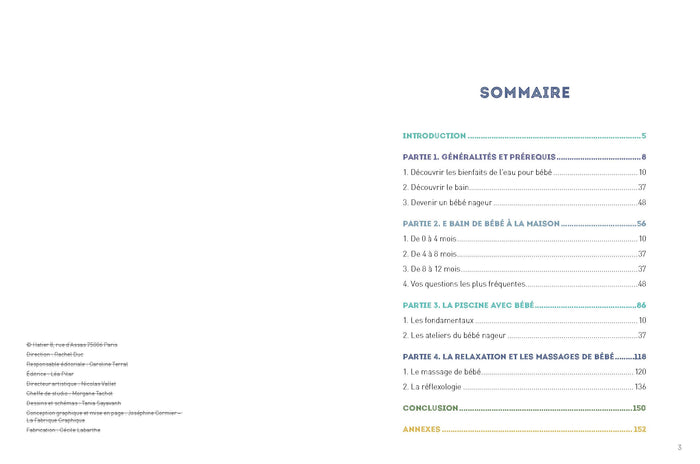 J'éveille mon bébé dans l'eau