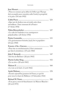 50 discours qui ont marqué notre époque