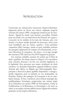 la non-épuration en France