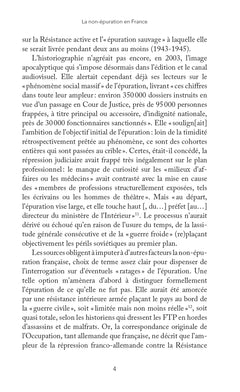 la non-épuration en France