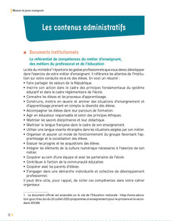 Manuel du jeune enseignant + Ressources numériques