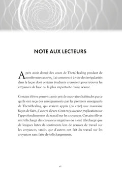 ThetaHealing Approfondir pour trouver les Croyances