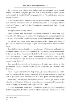 Nous regardions la mort en face!
