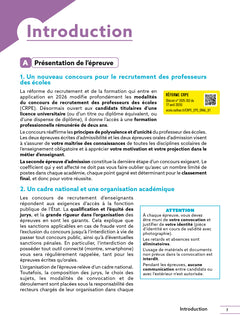 Réussir mon CRPE EPS et Projection dans le métier Admission concours L3 Oral 2026-2027