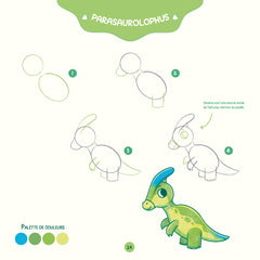 Mon atelier dessin - Joyeux dinosaures