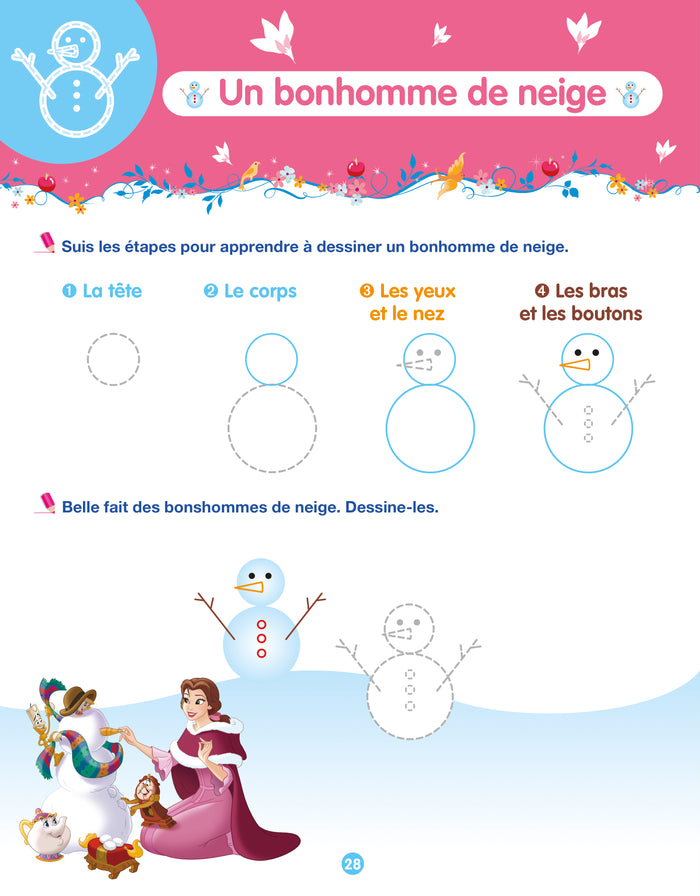 Mon cahier effaçable - Mes premiers tracés, formes et dessins