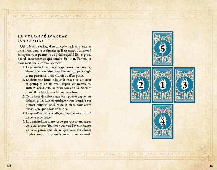 The Elder Scrolls V Skyrim, tarot divinatoire