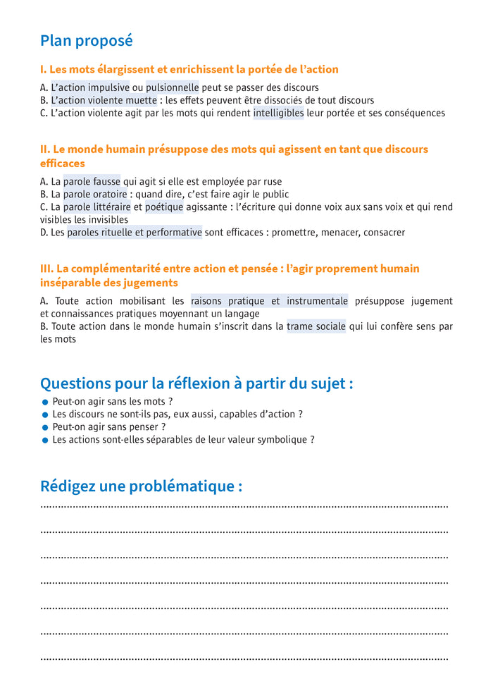 Boîte à fiches Bac de Philo