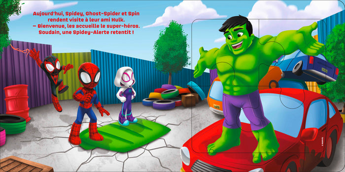 Spidey et ses amis extras - Mon premier livre puzzle
