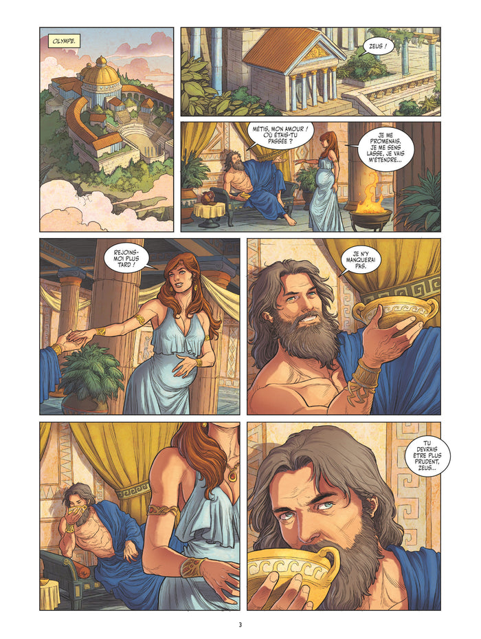 Les déesses de l'Olympe