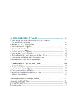 Les longues randonnées du Québec - 25 parcours de 2 jours et plus pour sévader en toutes saisons