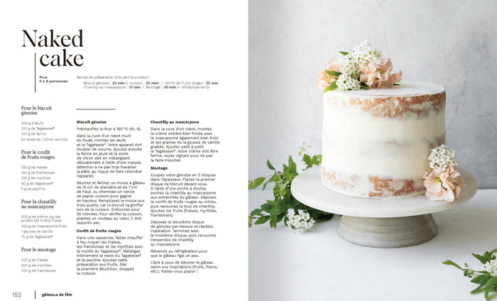 Ma pâtisserie légère en sucre - Gâteaux et desserts avec un indice glycémique bas