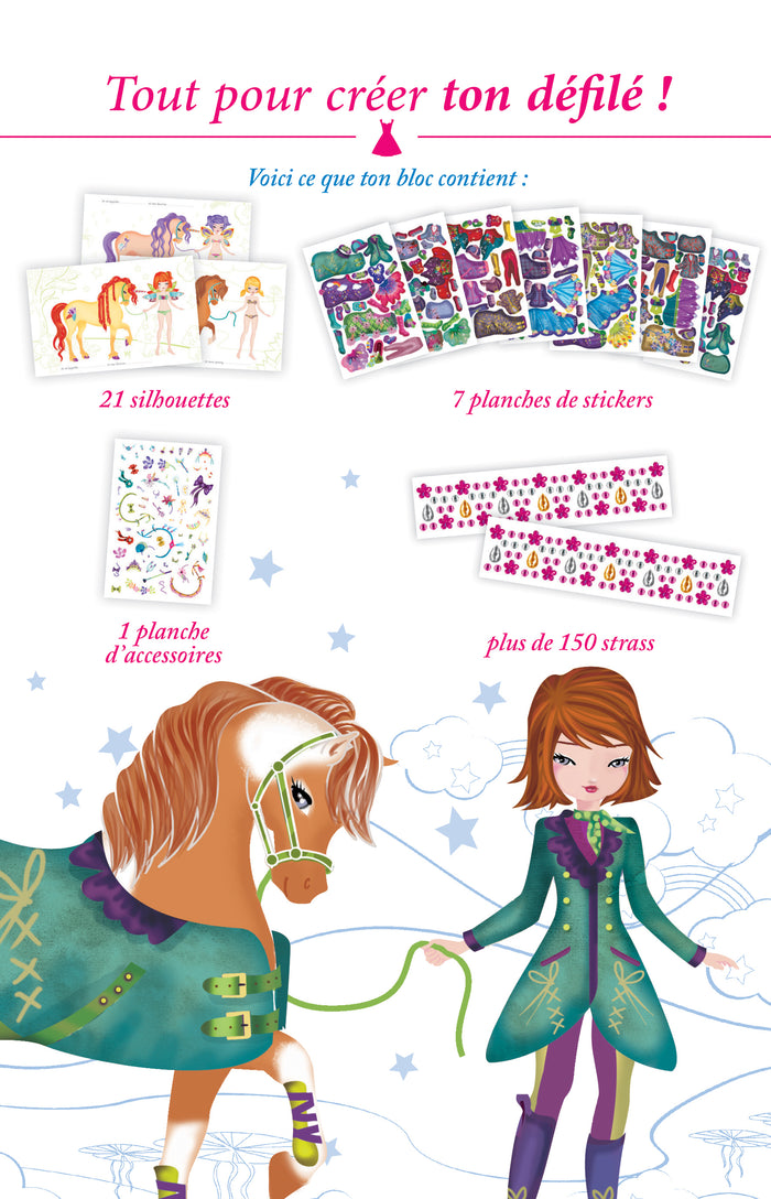 Poneys et licornes - Bloc spirale