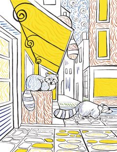 L'art à la manière - Coloriages Van Gogh