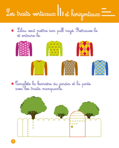 Mon cahier d'écriture grandes lettres dès 3 ans