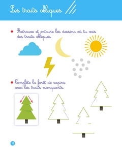 Mon cahier d'écriture grandes lettres dès 3 ans