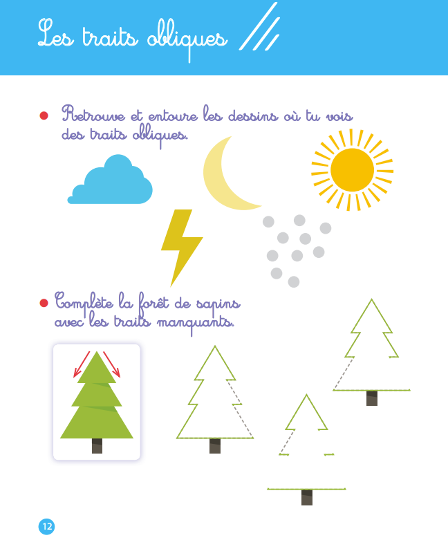 Mon cahier d'écriture grandes lettres dès 3 ans