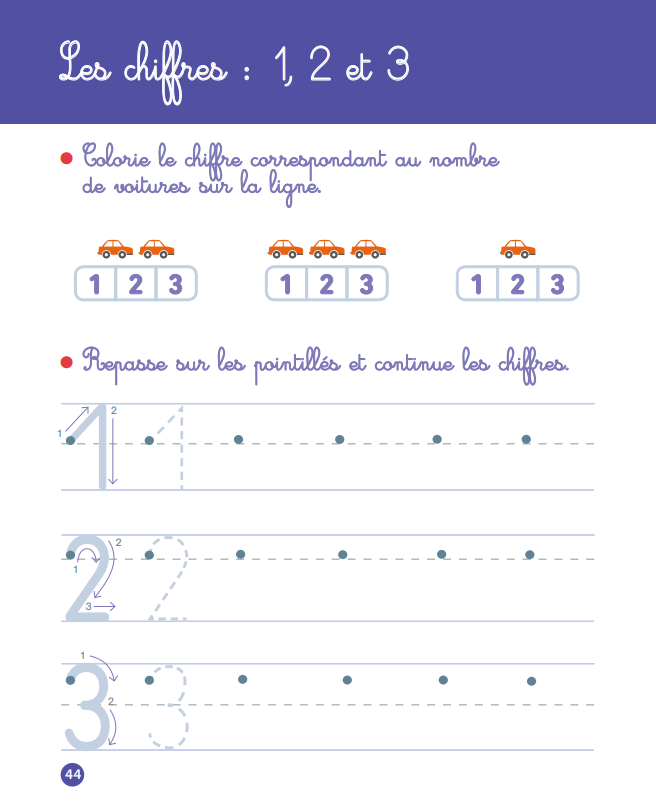 Mon cahier d'écriture grandes lettres dès 3 ans
