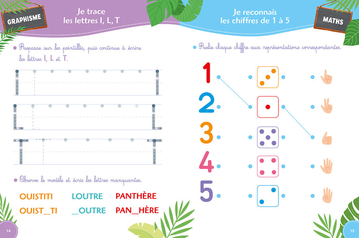 Ma maternelle avec Une saison au zoo - Moyenne section