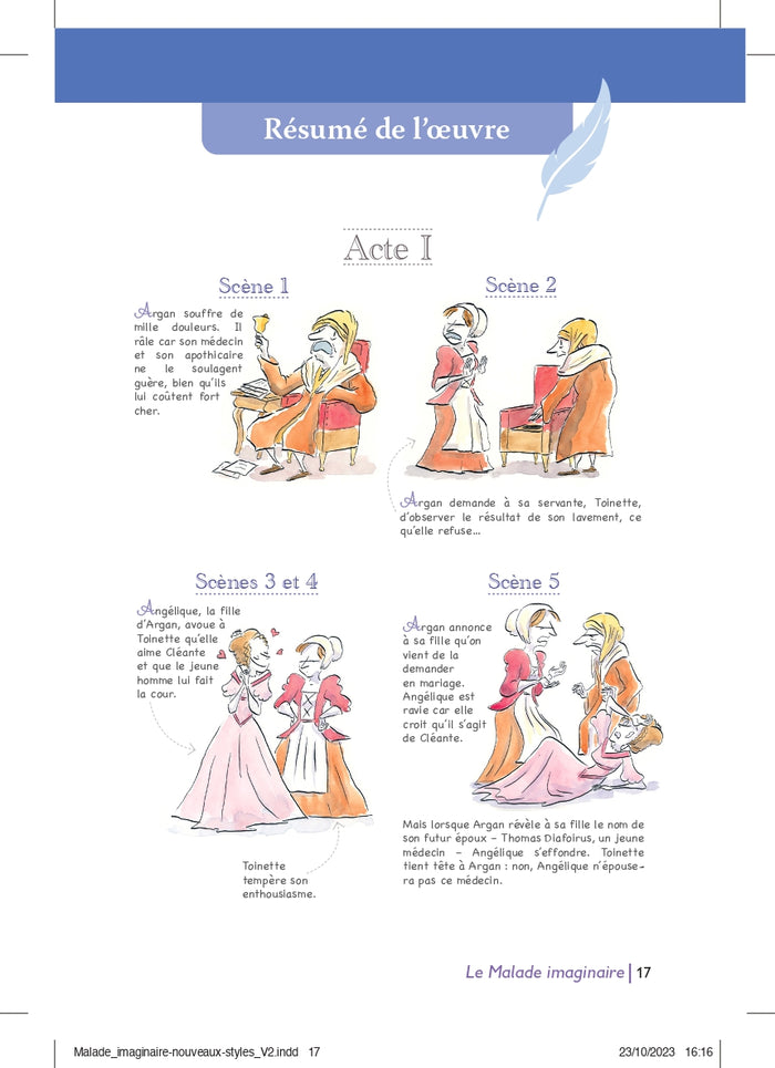 PCL collège - Le Malade imaginaire