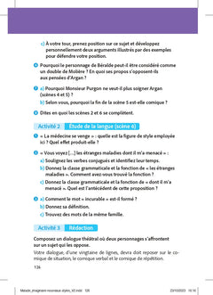 PCL collège - Le Malade imaginaire