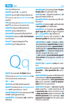 Dictionnaire mini espagnol