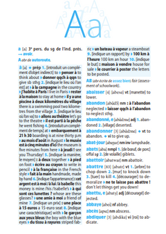 Dictionnaire mini anglais