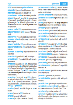 Dictionnaire mini anglais