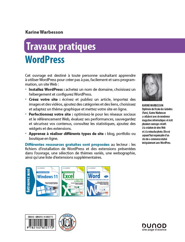 Travaux pratiques avec WordPress - 5e éd.
