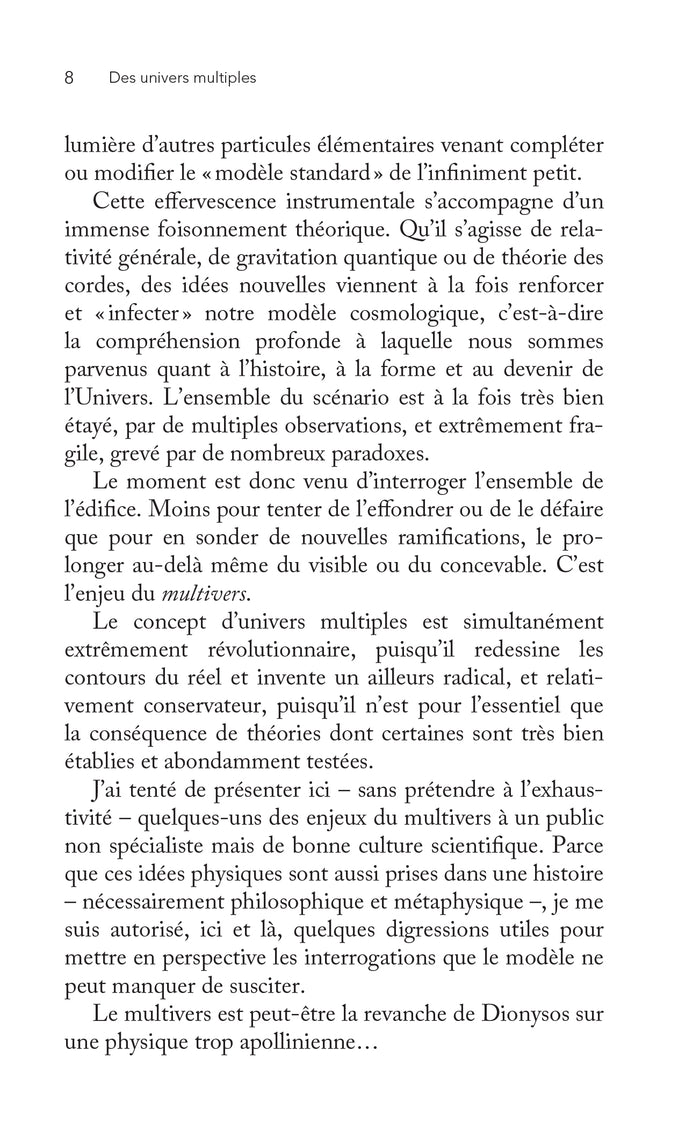 Des univers multiples - Nouveaux horizons cosmiques