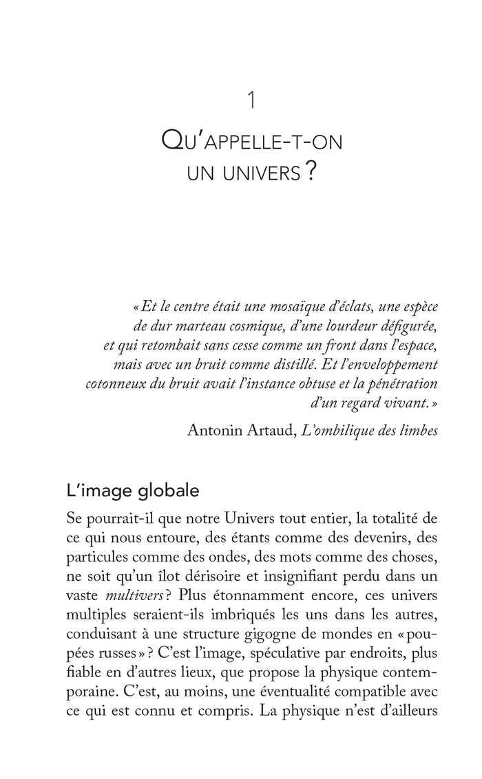 Des univers multiples - Nouveaux horizons cosmiques