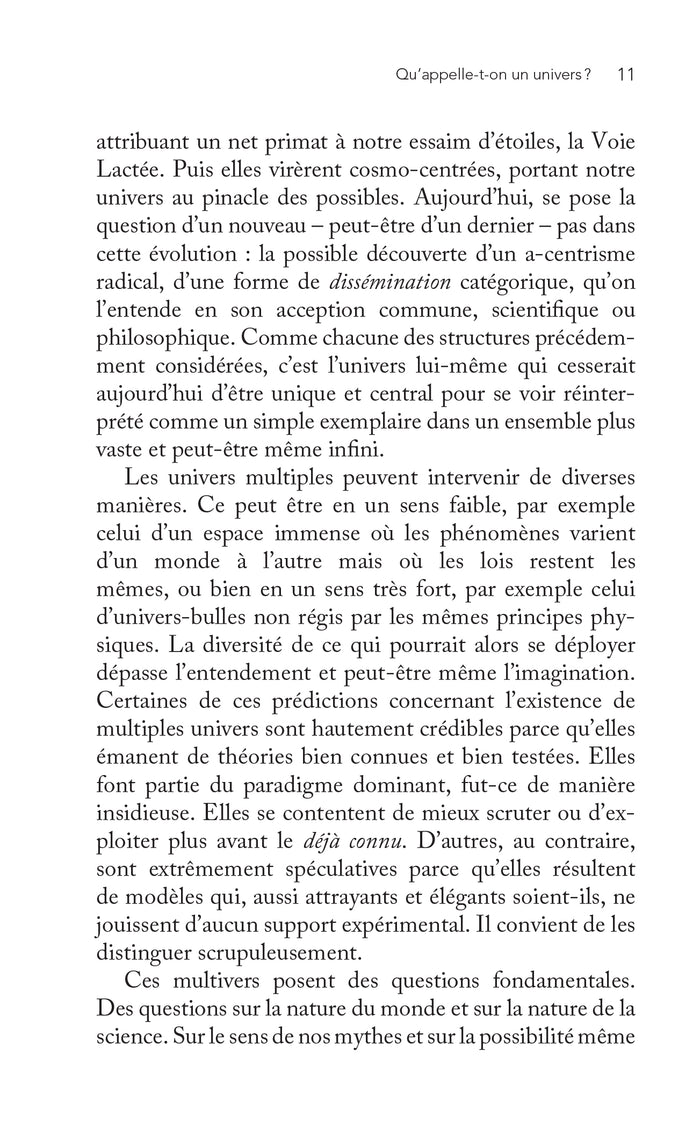 Des univers multiples - Nouveaux horizons cosmiques