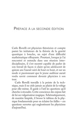 Et si le temps n'existait pas ?