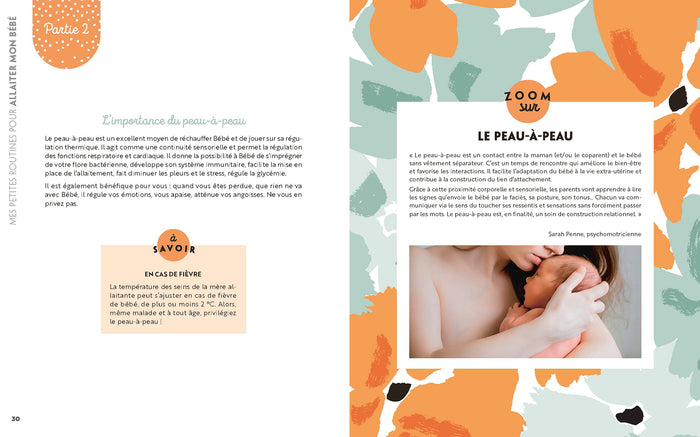 Mes petites routines - J'allaite mon bébé en toute confiance